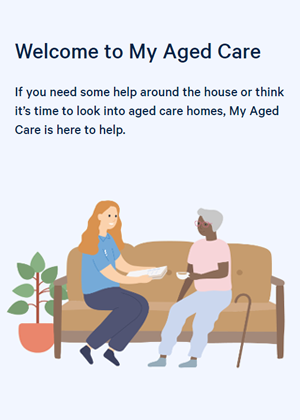 My Aged Care pages